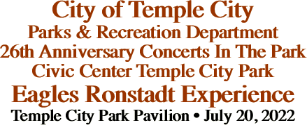 City of Temple City Parks &