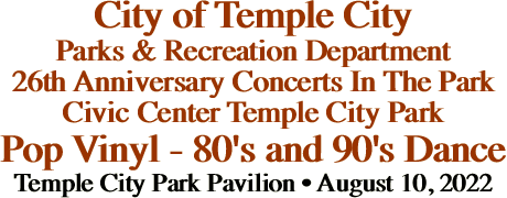 City of Temple City Parks &