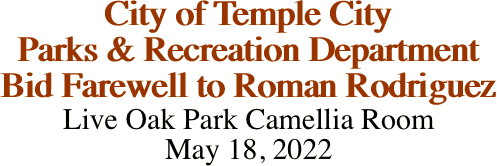 City of Temple City Parks &