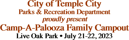 City of Temple City Parks &