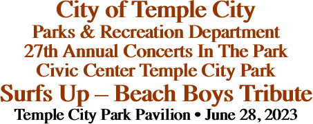 City of Temple City Parks &