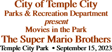 City of Temple City Parks &