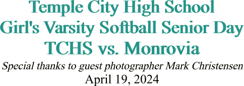 Temple City High School Girl's Varsity