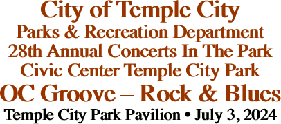 City of Temple City Parks &